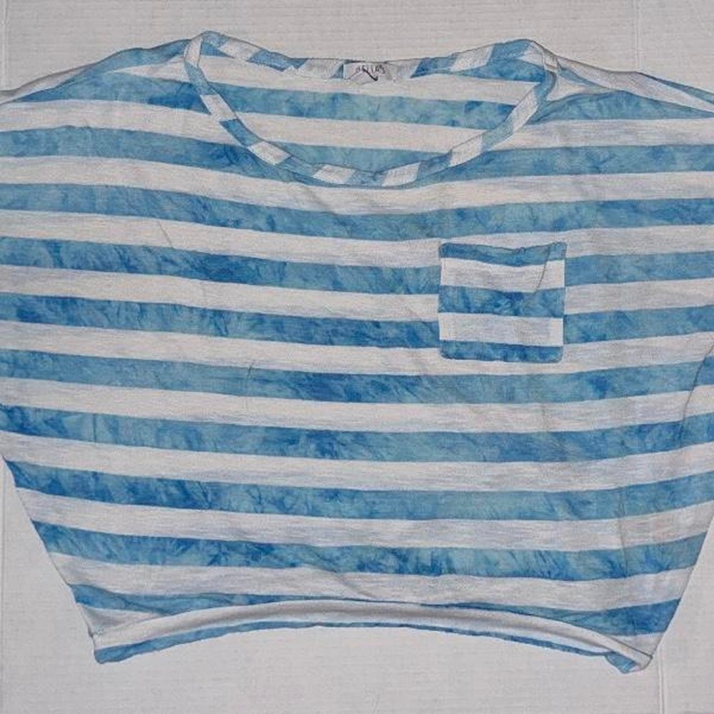 Y2K dELiA*s Tie-Dye blue Stripe